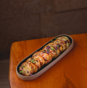 Grilled Potato Carpaccio